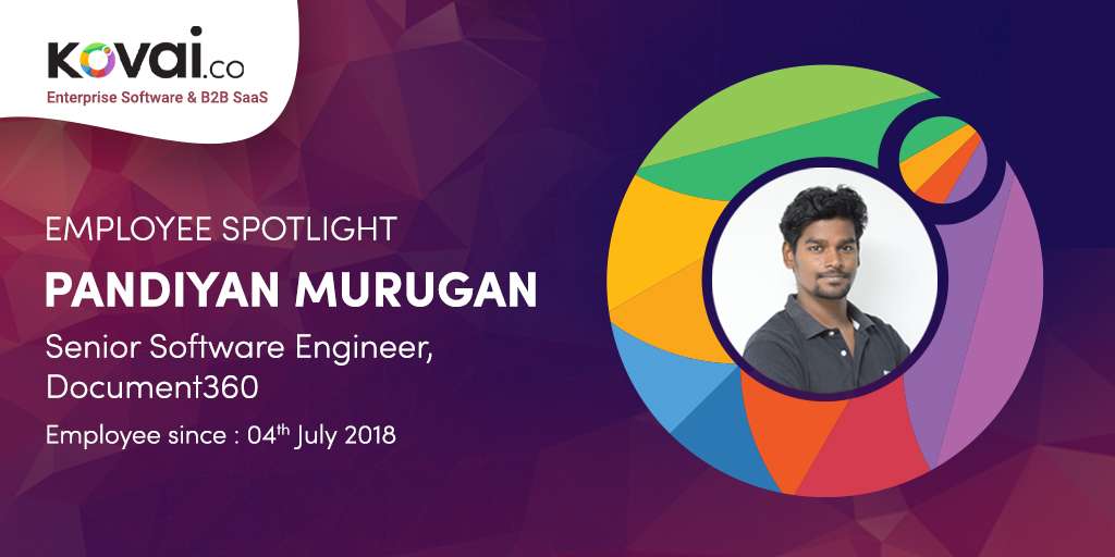 Pandiyan Employee Spotlight