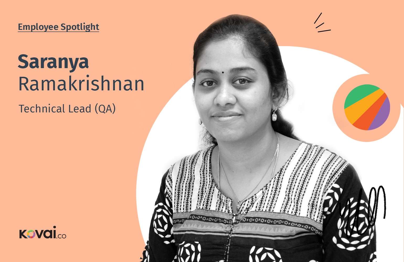 Employee Spotlight - Learn why Saranya thinks Kovai.co is one of the best Companies to work for?