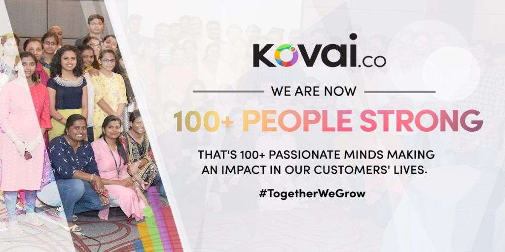 kovai.co 100 employees