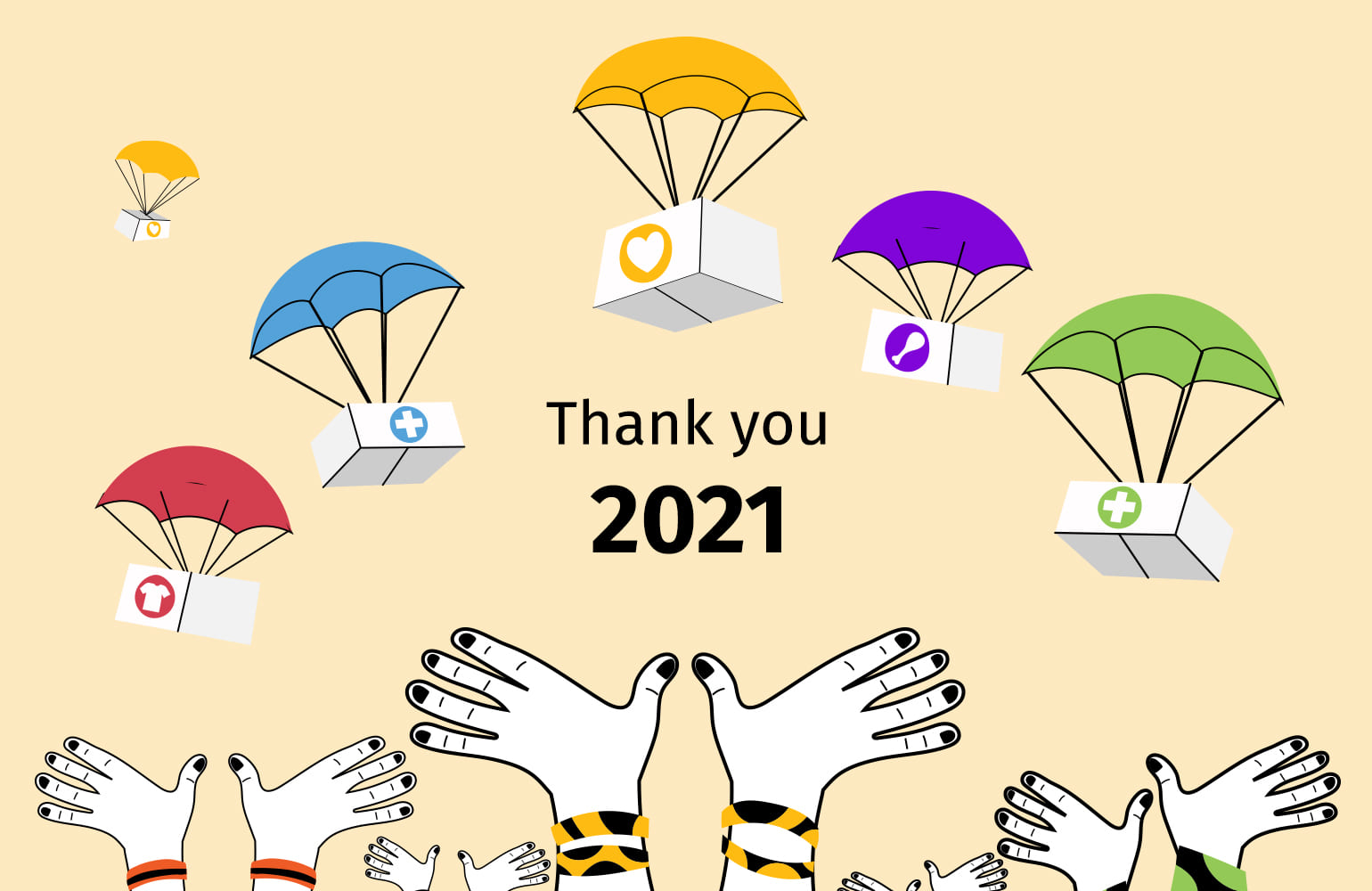 Thank you 2021 – time to give back