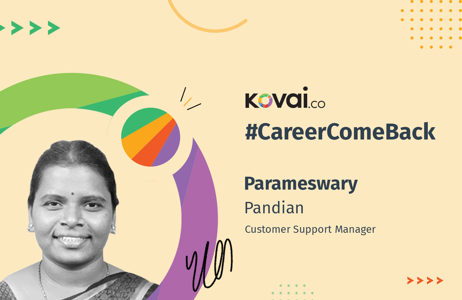 Careercomeback Women: Parameswary Pandian